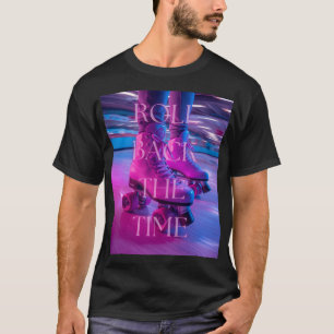 Retro Rolls 90er Streetwear Schwarzes Unisex T-Shi T-Shirt