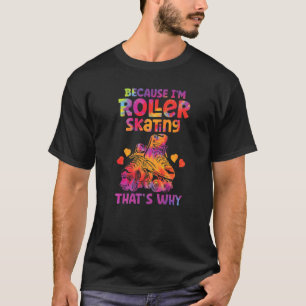 Retro-Rollschuhe 80er Derby Rollschuhlaufen für T T-Shirt
