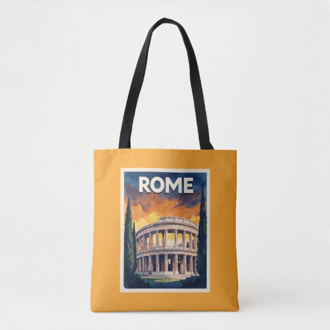 Retro-Rom-Reiseplakat (Vorderseite)