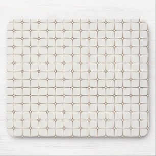 Retro Romance Mousepad, Latte Mousepad