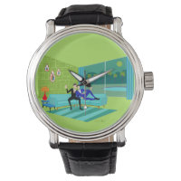 Retro Romantische Gay Couple Watch