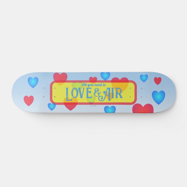 Retro Romantische Y2K-Ästhetik  Skateboard (Horizontal)