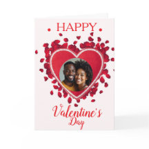 Retro romantisches gesticktes Herz & Rosenblüten F