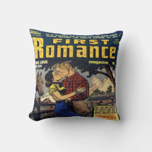 Retro-Romanze-Comic-Book-Dekorative-Wurfkissen Kissen