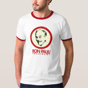 Retro Ron Paul für Präsidenten T-shirt