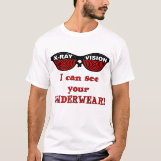 RETRO Röntgenstrahl Spex: Ich kann Ihre T-Shirt