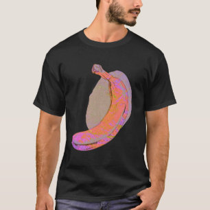 Retro Rosa Farbtöne Pop Art Frucht Grafik Vintage T-Shirt
