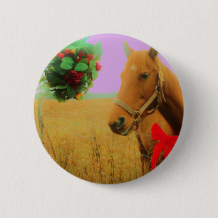 Retro Rosa Himmelskaffe Button
