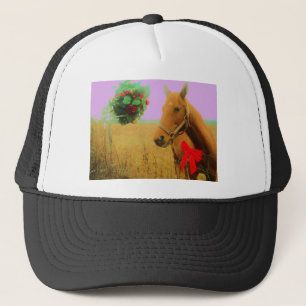 Retro Rosa Himmelskaffe Truckerkappe