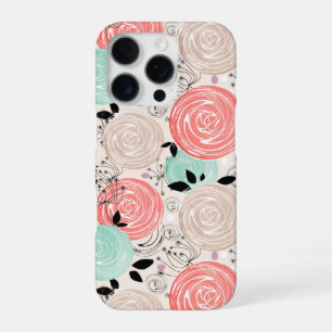Retro, Rose iPhone 16 Pro Hülle