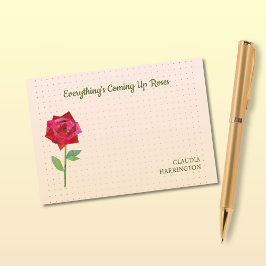 Retro Rosen Pink Peach Motivierend Zuhause Office Post-it Klebezettel