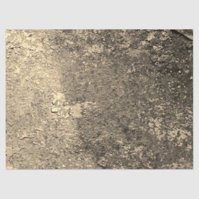 Retro rostiges Schmutz-Beschaffenheits-Muster Seidenpapier (Vorderseite)