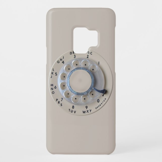 Retro Rotary Phone Dial Case-Mate Samsung Galaxy Hülle (Rückseite)