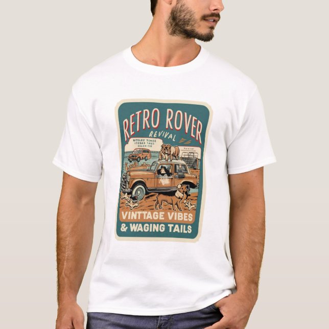 Retro Rover Revival T-Shirt (Vorderseite)