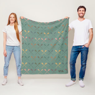 Retro-Rudern-Liebhaber-Decke Cozy Throw für Ruders Fleecedecke