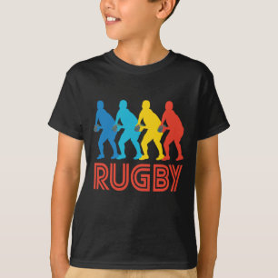 Retro Rugby Pop Art T-Shirt
