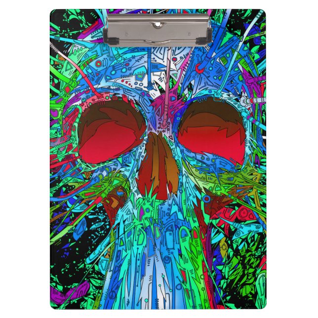 Retro-Rumpf/Clipboard Klemmbrett (Vorderseite)