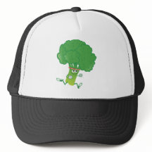 Retro Running Broccoli