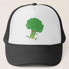 Retro Running Broccoli Truckerkappe
