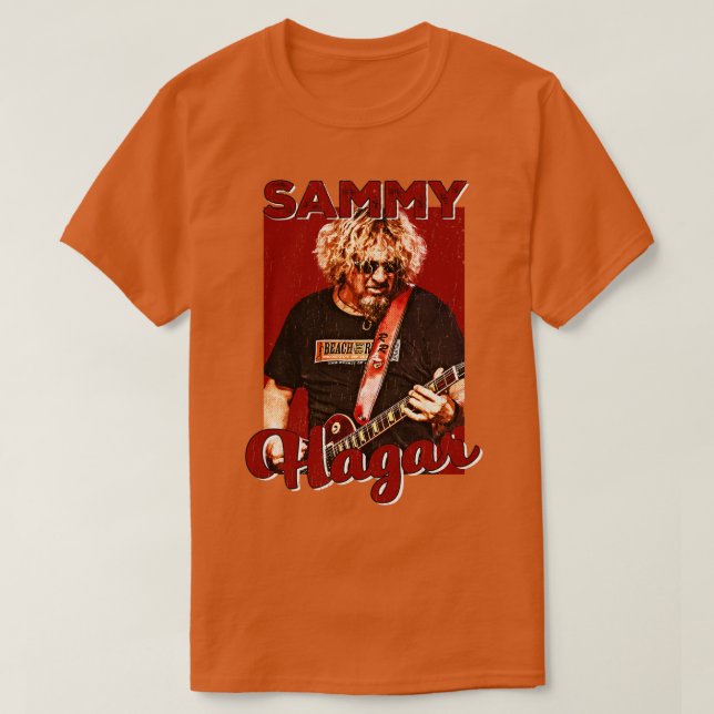 Retro Sammy Hagar Grunge TShirt (Design vorne)