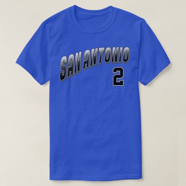 Retro San Antonio Nr. 4 T-Shirt (Design vorne)
