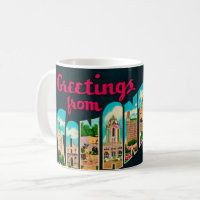 Retro-San-Antonio-Postkarten-Tasse