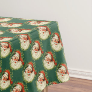 Retro Sankt- Nikolausfeiertag Tischdecke