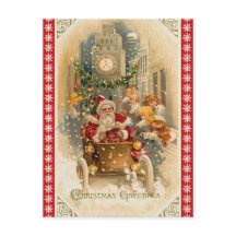 Retro Santa Claus Midnight Run Christmas