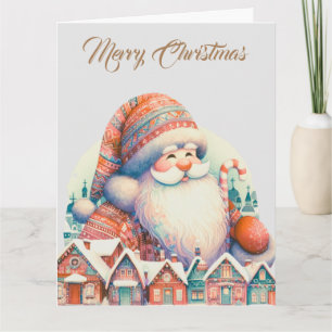 Retro Santa Claus Village Karte