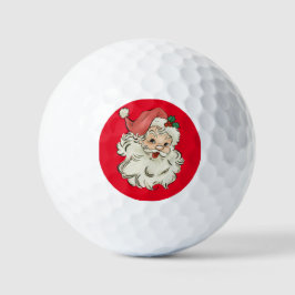 Retro Santa Golfball