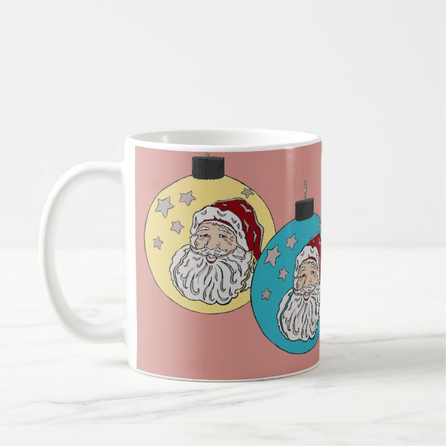 Retro Santa Kaffeetasse (Links)