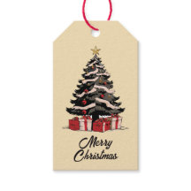 Retro-Santa-Weihnachtsgeschenk-Anhänger