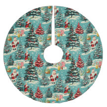 Retro Santa Wonderland