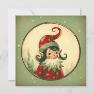 Retro Santa's Elf Weihnachten