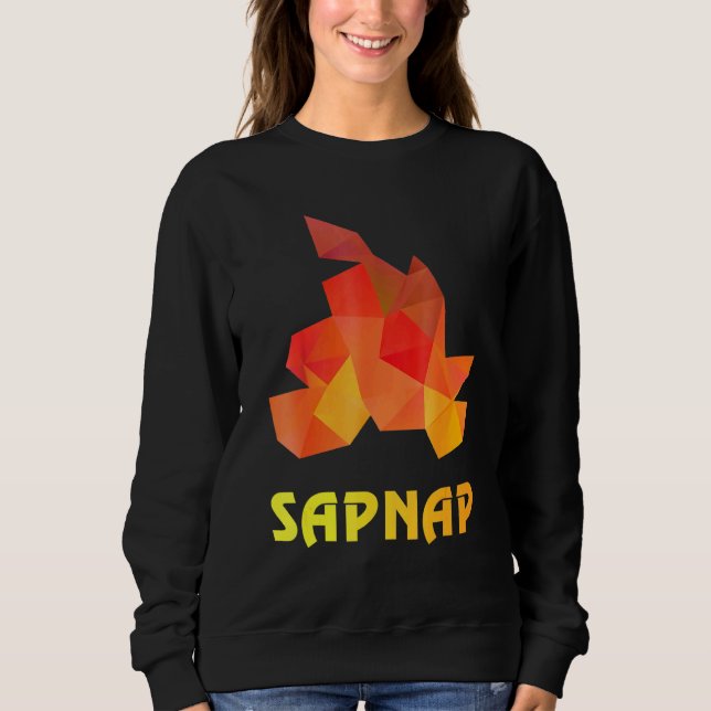 Retro Sapnap Merch Essential Liebe Videogame Vinta Sweatshirt (Vorderseite)