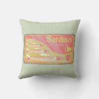 Retro Sardines Poster
