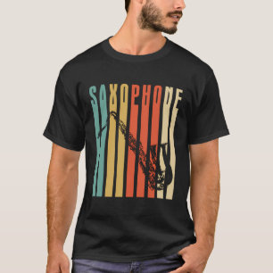 Retro Saxophon T-Shirt