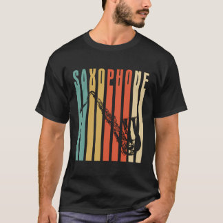 Retro Saxophon T-Shirt