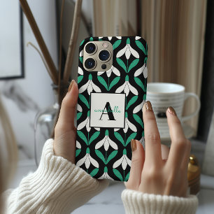 Retro Scandi Mitte Jahrhundert Modernes Schneefall Case-Mate iPhone Hülle