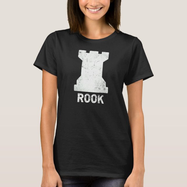 Retro Schach Burg Piazza della Riforma T-Shirt (Vorderseite)