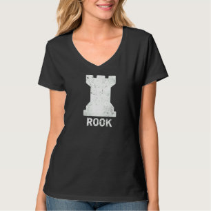 Retro Schach Burg Piazza della Riforma T-Shirt