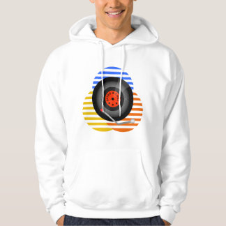 Retro Schallplatte Hoodie