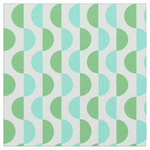 Retro Scheibe-aquamarines Gewebe Stoff