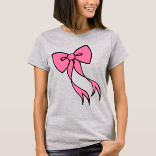 Retro-Schleifen-T-Shirt T-Shirt