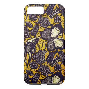 Retro Schmetterlinge und Blumen Case-Mate iPhone Hülle