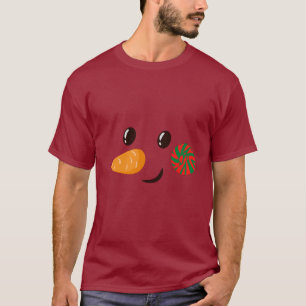 Retro-Schneemann Herren T-Shirt