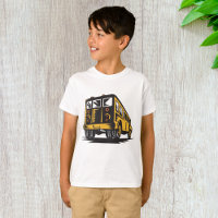Retro-Schulbus Vintage-Gelb