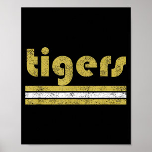 Retro-Schulgeist Pep Rally-Spielpraxis-Sport Poster