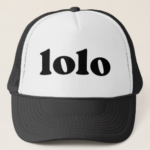 Retro Schwarz-Weiß-Opa Filipino Lolo Truckerkappe