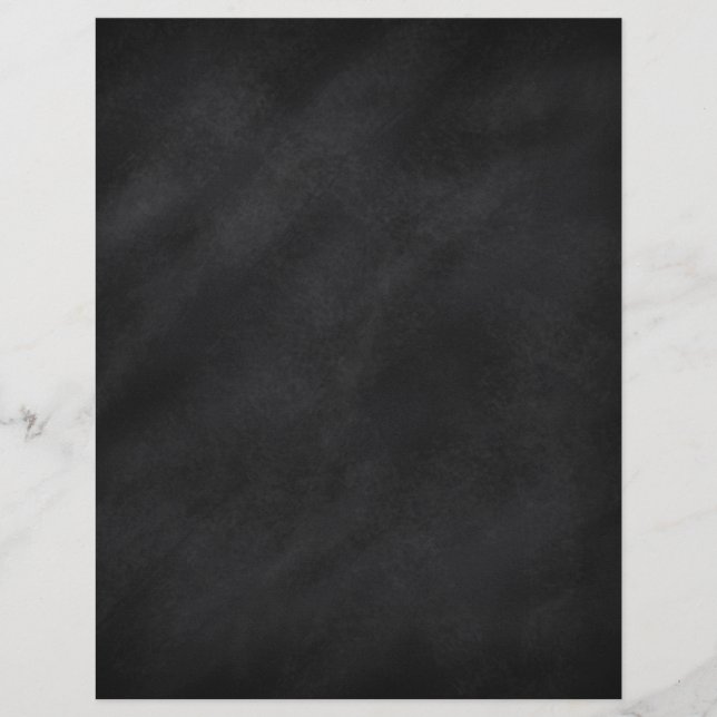 Retro Schwarze Khalkboard Textur Flyer (Vorne)